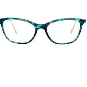 LONGCHAMP LO2606 blue havana 433‎ Eyeglasses Frames 51-17-140 H14596